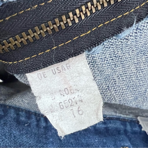 Vintage denim skirt - Picture 3 of 3